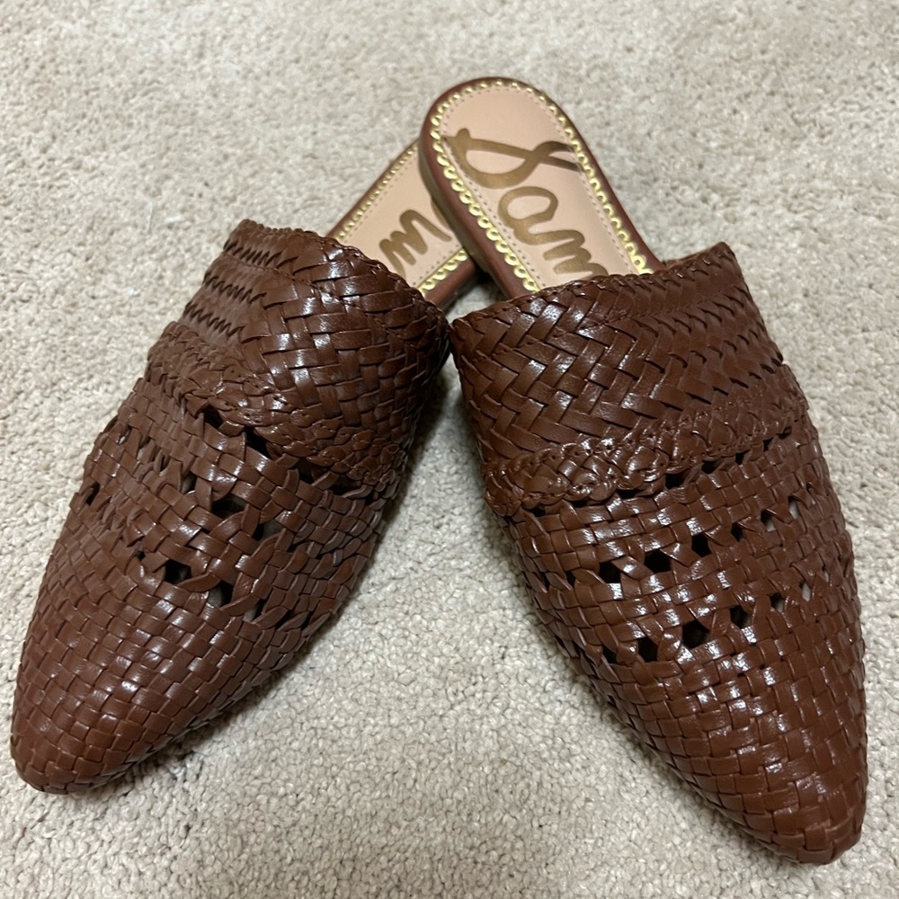 Brown Sam Edelman Mules